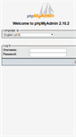 Mobile Screenshot of mysql5.sion.com