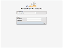 Tablet Screenshot of mysql5.sion.com